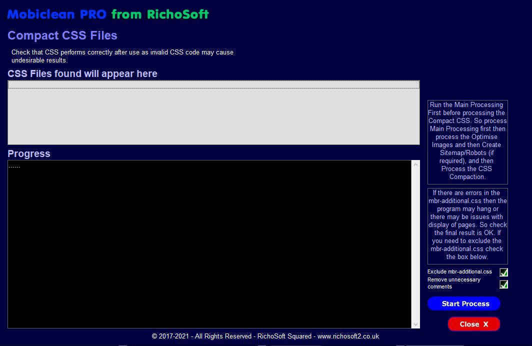 Mobiclean 11 Compact CSS