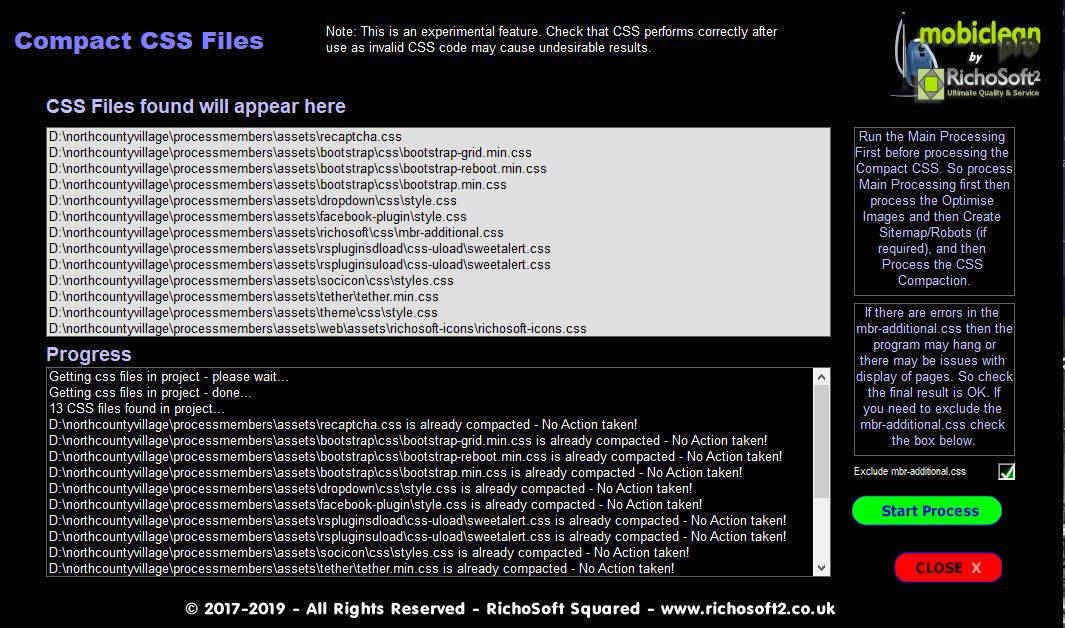 Mobiclean Compact CSS